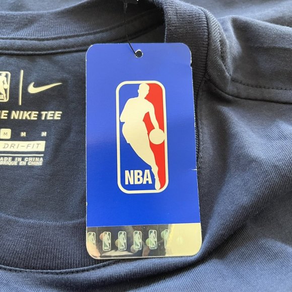 Nike Mens Medium Cleveland Cavaliers Tank Top Shirt Blue Sleeveless NBA New - Picture 8 of 12